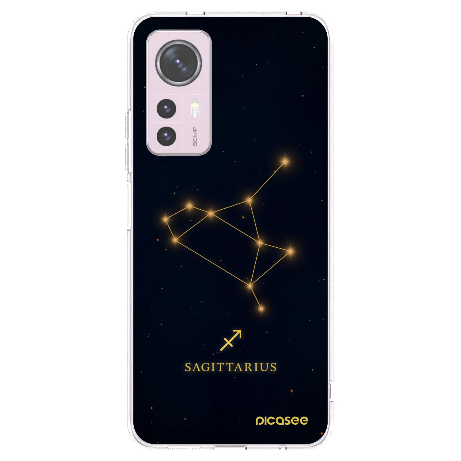 Picasee silikonový průhledný obal pro Xiaomi 12 - SAGITTARIUS