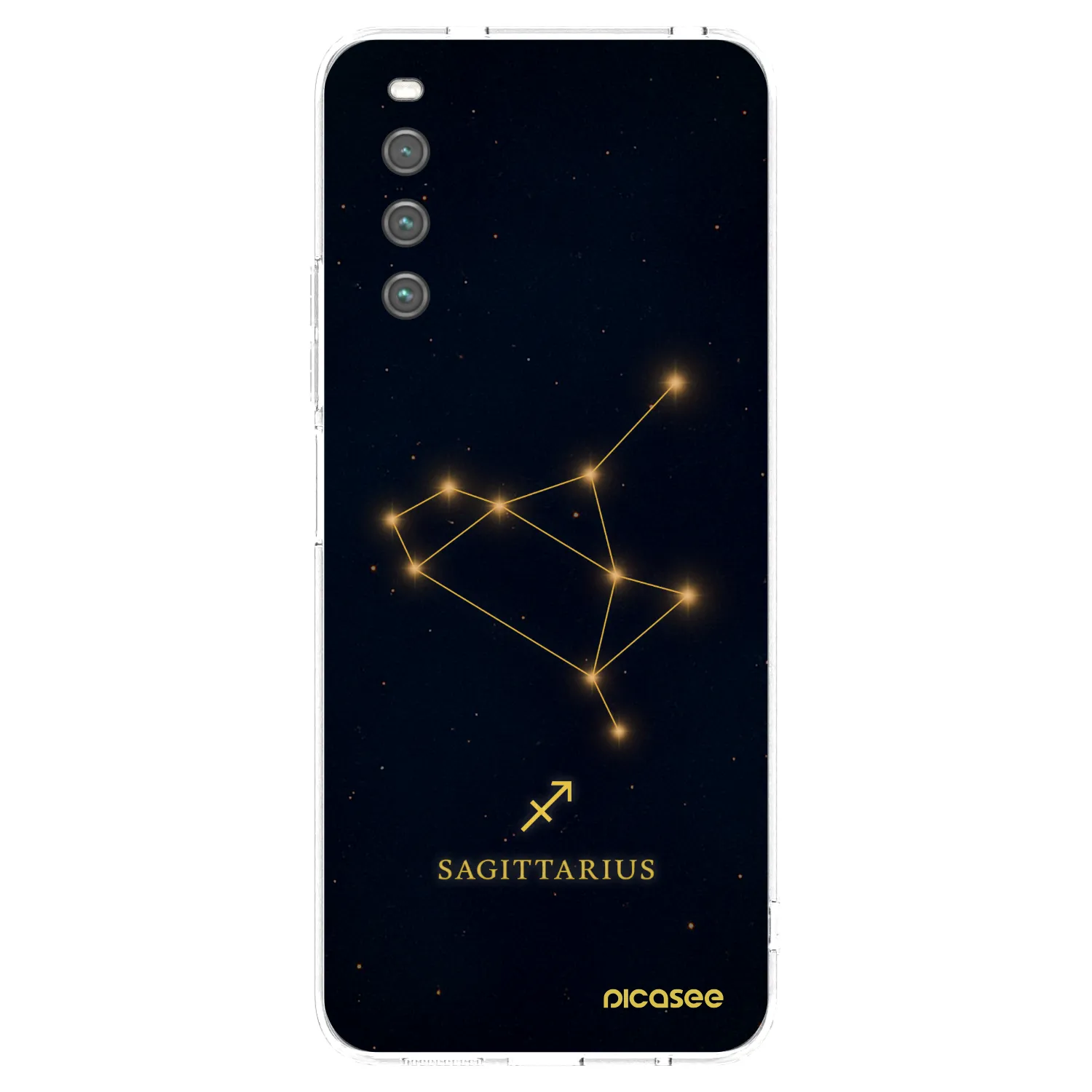 Picasee silikonový průhledný obal pro Sony Xperia 10 IV 5G - SAGITTARIUS