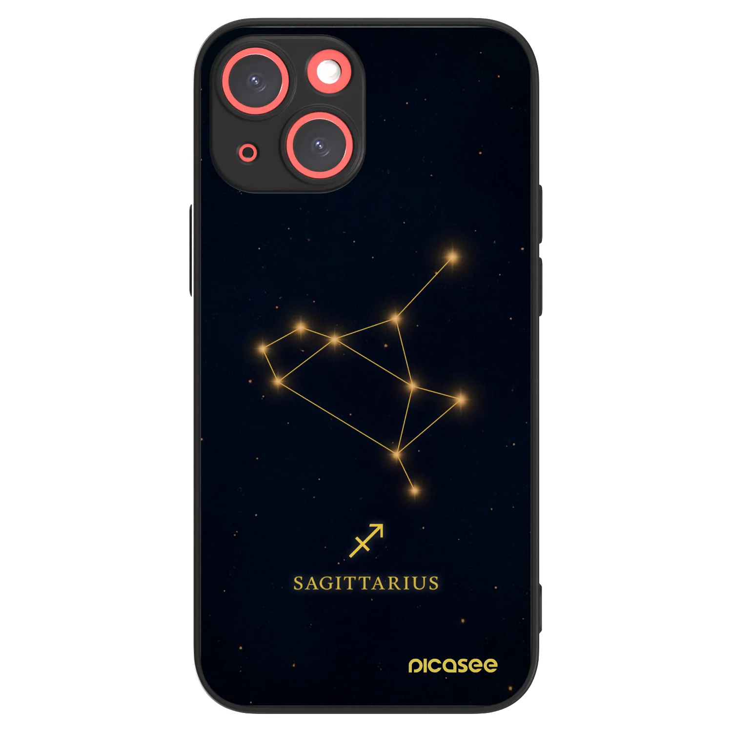 Picasee ULTIMATE CASE MagSafe pro Apple iPhone 13 mini - SAGITTARIUS
