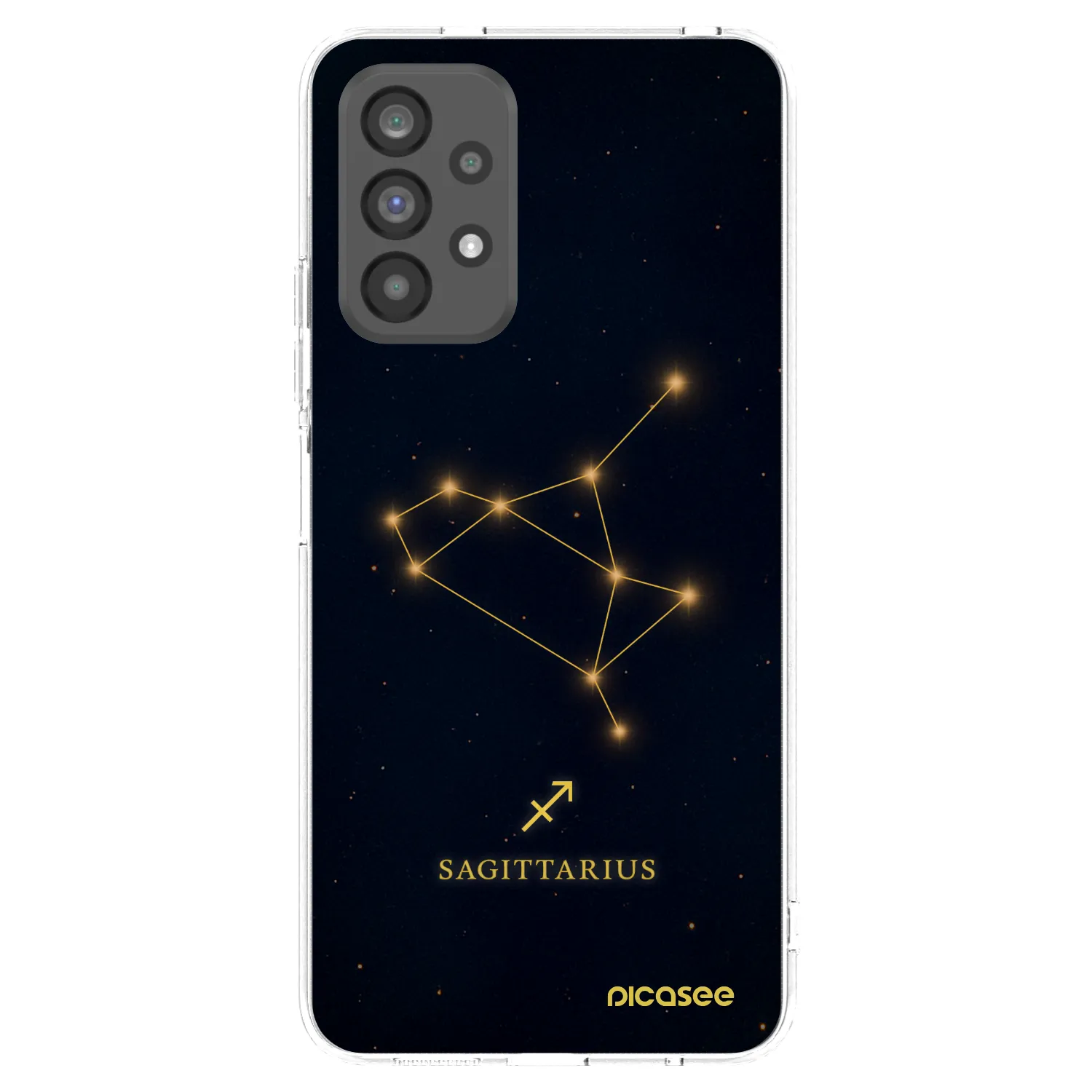Picasee silikonový průhledný obal pro Samsung Galaxy A73 5G - SAGITTARIUS