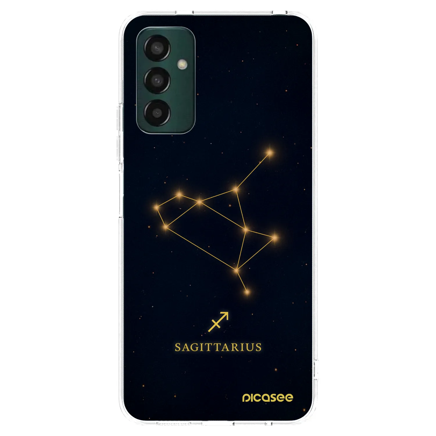 Picasee silikonový průhledný obal pro Samsung Galaxy M23 5G - SAGITTARIUS