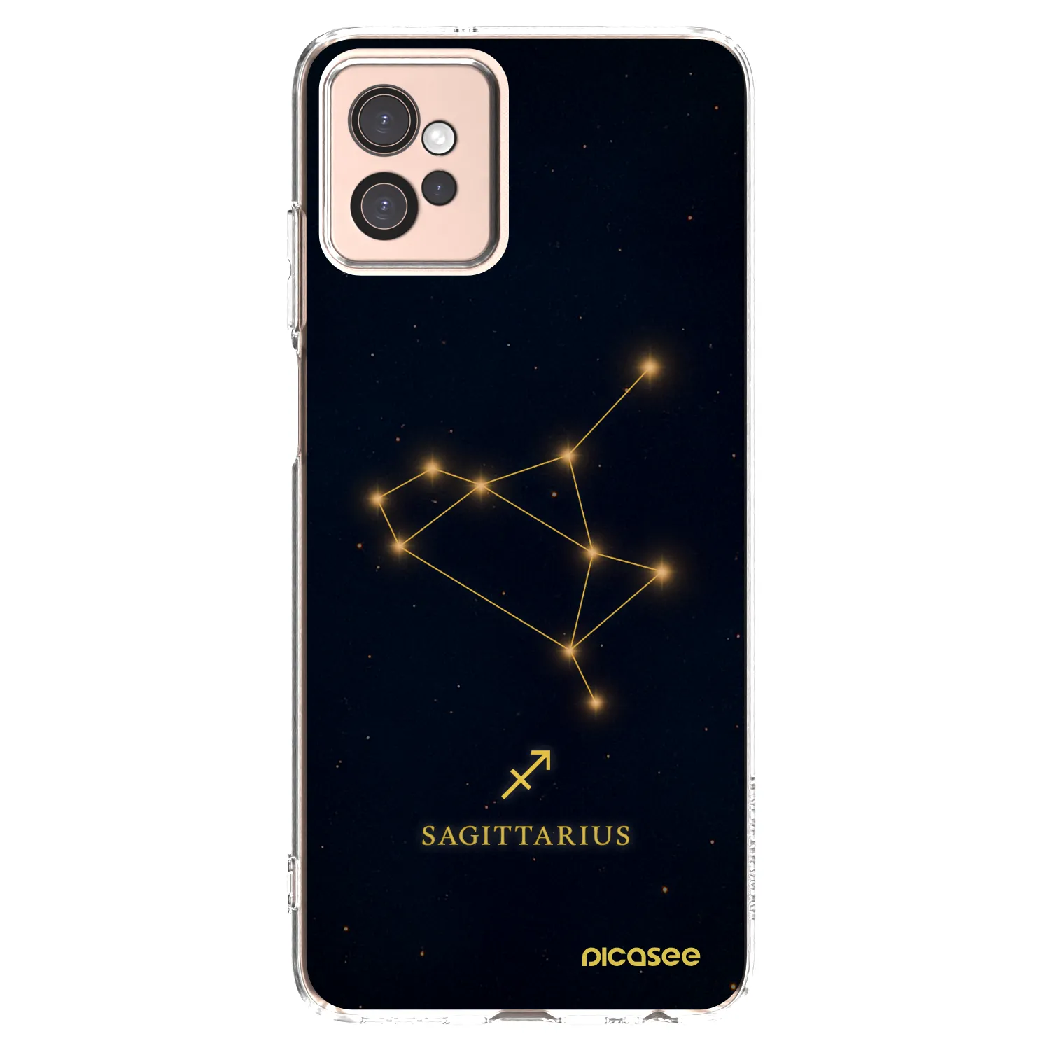 Picasee silikonový průhledný obal pro Motorola Moto G32 - SAGITTARIUS