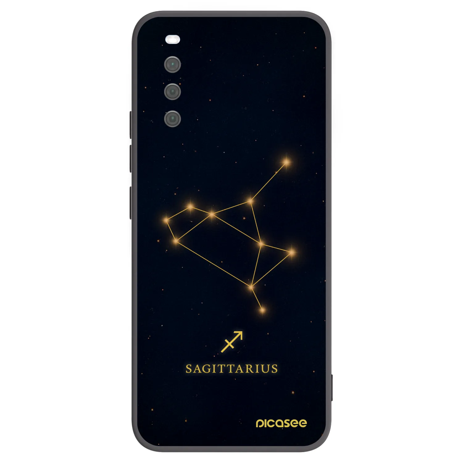 Picasee silikonový černý obal pro Sony Xperia 10 III - SAGITTARIUS