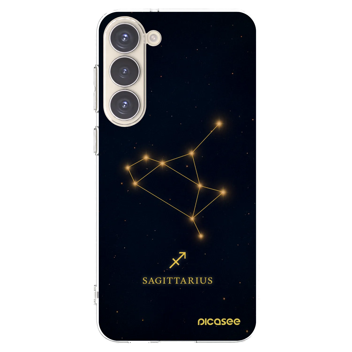 Picasee silikonový průhledný obal pro Samsung Galaxy S23+ 5G - SAGITTARIUS