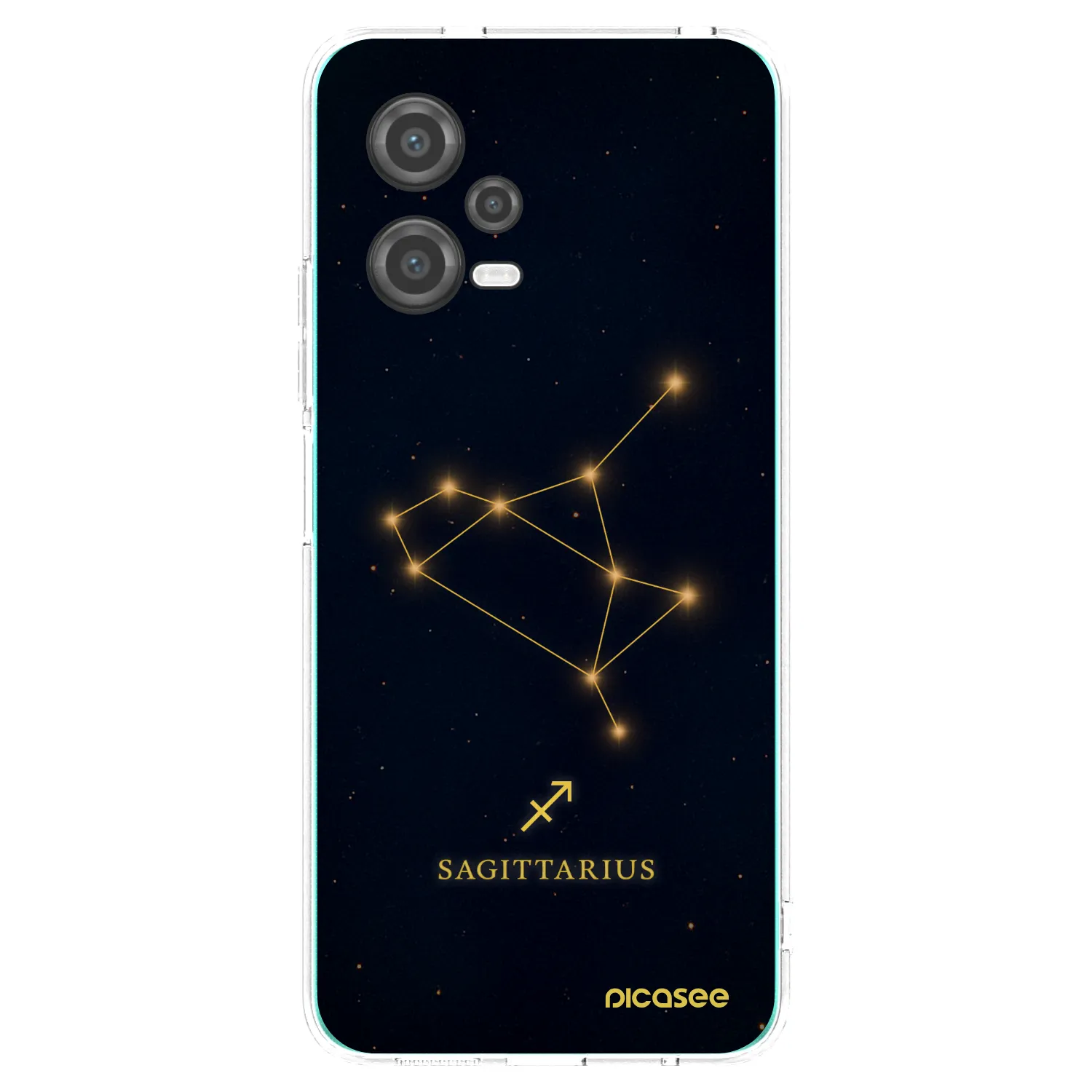 Picasee silikonový průhledný obal pro Xiaomi Poco X5 - SAGITTARIUS