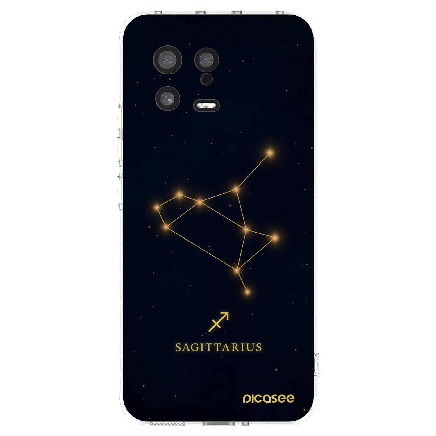 Picasee silikonový průhledný obal pro Xiaomi 13 - SAGITTARIUS