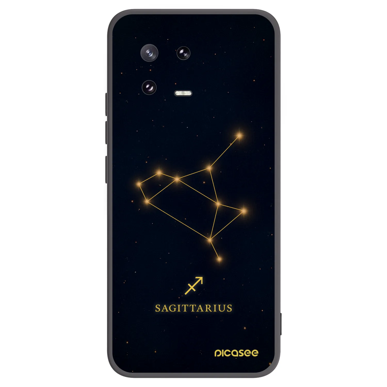 Picasee silikonový černý obal pro Xiaomi 13 Pro - SAGITTARIUS