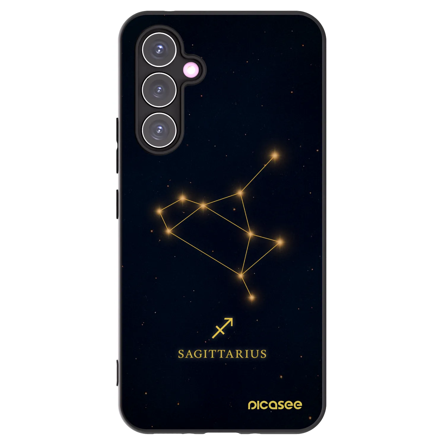 Picasee silikonový černý obal pro Samsung Galaxy A54 5G A546B - SAGITTARIUS