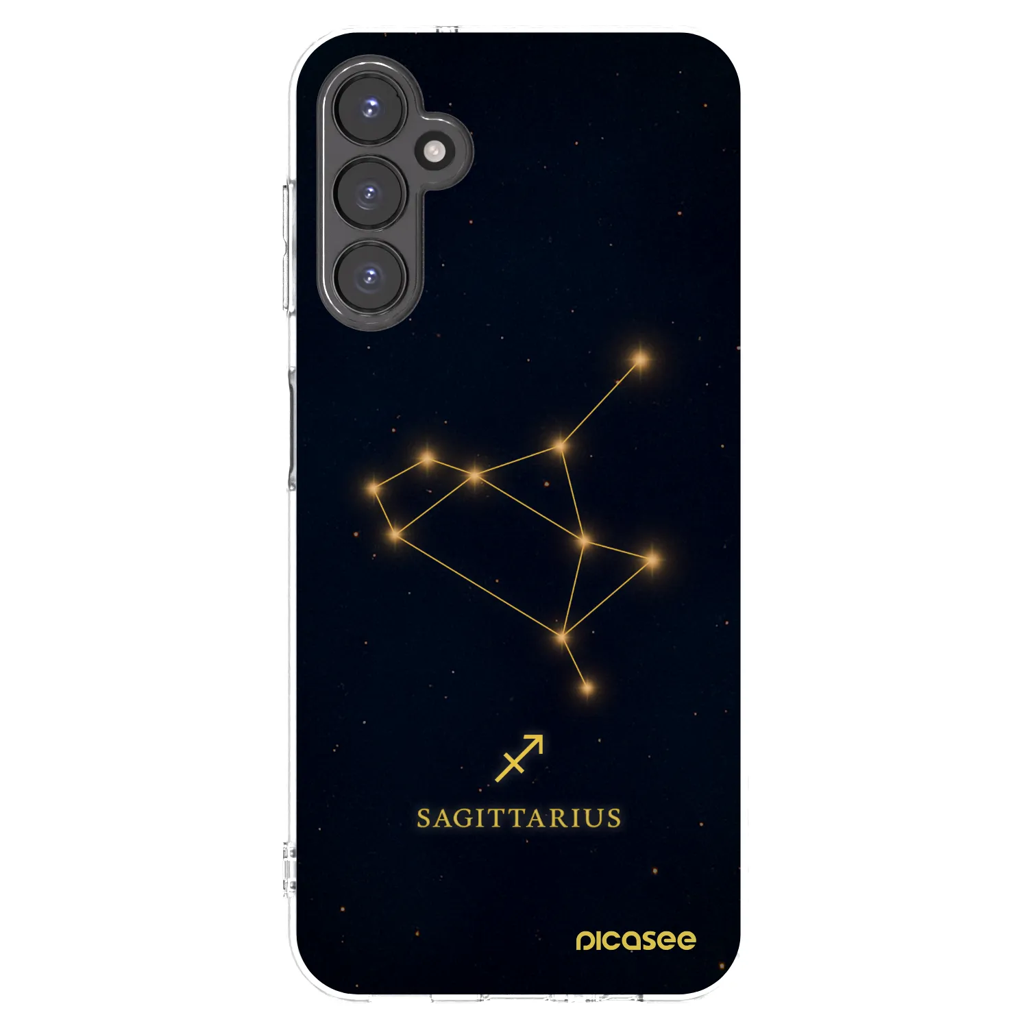 Picasee silikonový průhledný obal pro Samsung Galaxy A14 4G A145R - SAGITTARIUS