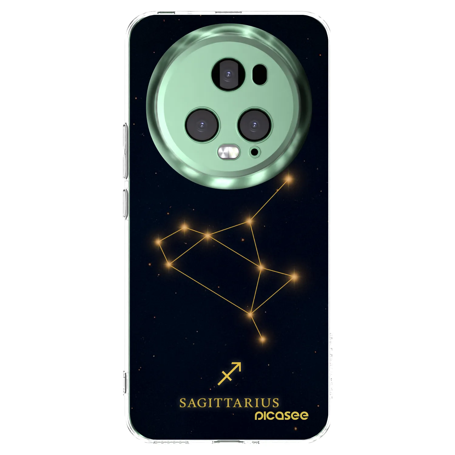 Picasee silikonový průhledný obal pro Honor Magic5 Pro - SAGITTARIUS