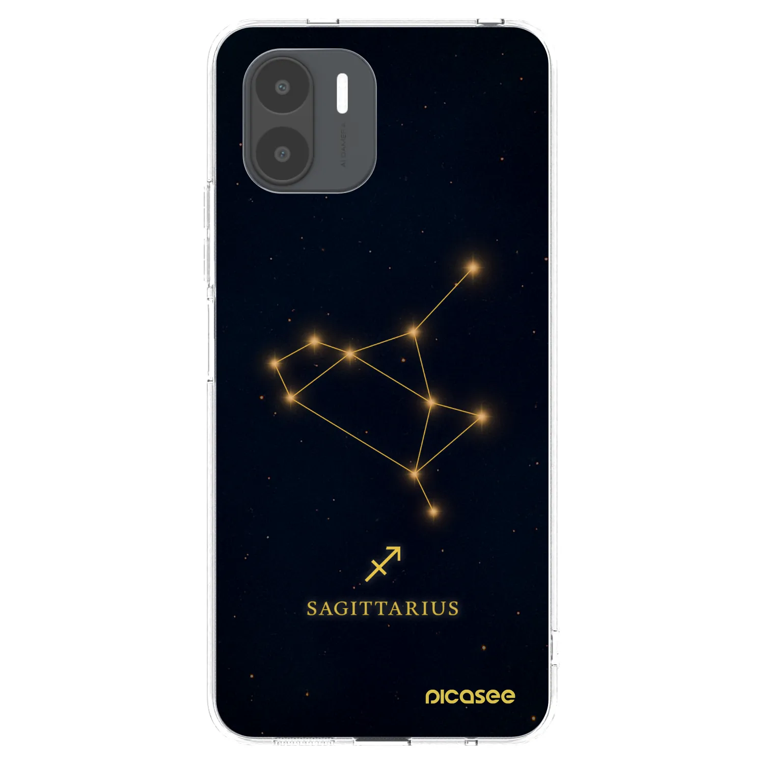 Picasee silikonový průhledný obal pro Xiaomi Redmi A2 - SAGITTARIUS