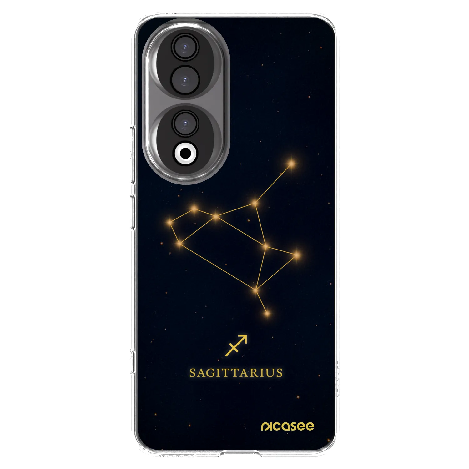Picasee silikonový průhledný obal pro Honor 90 5G - SAGITTARIUS