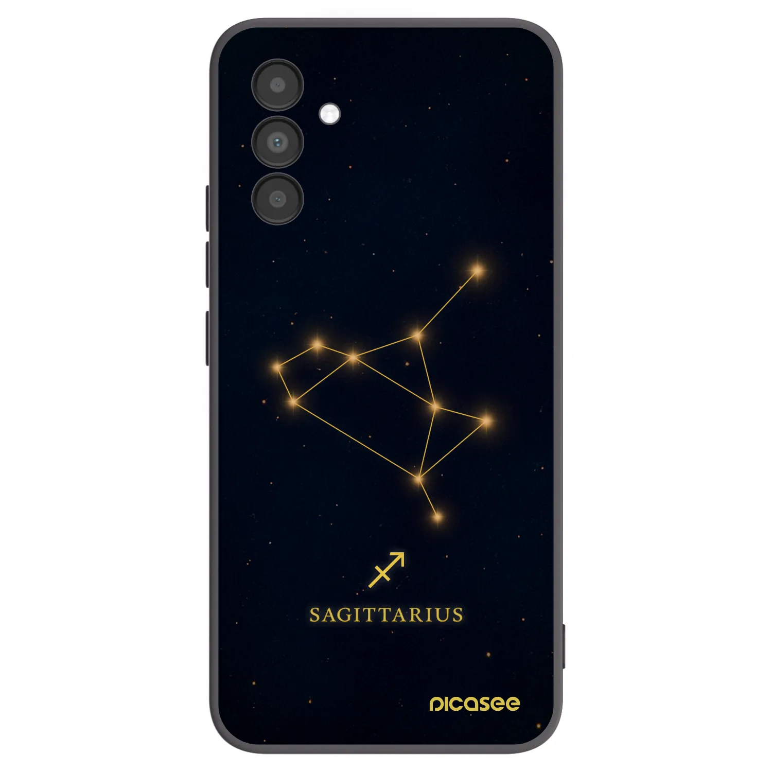 Picasee silikonový černý obal pro Samsung Galaxy A04s A047F - SAGITTARIUS