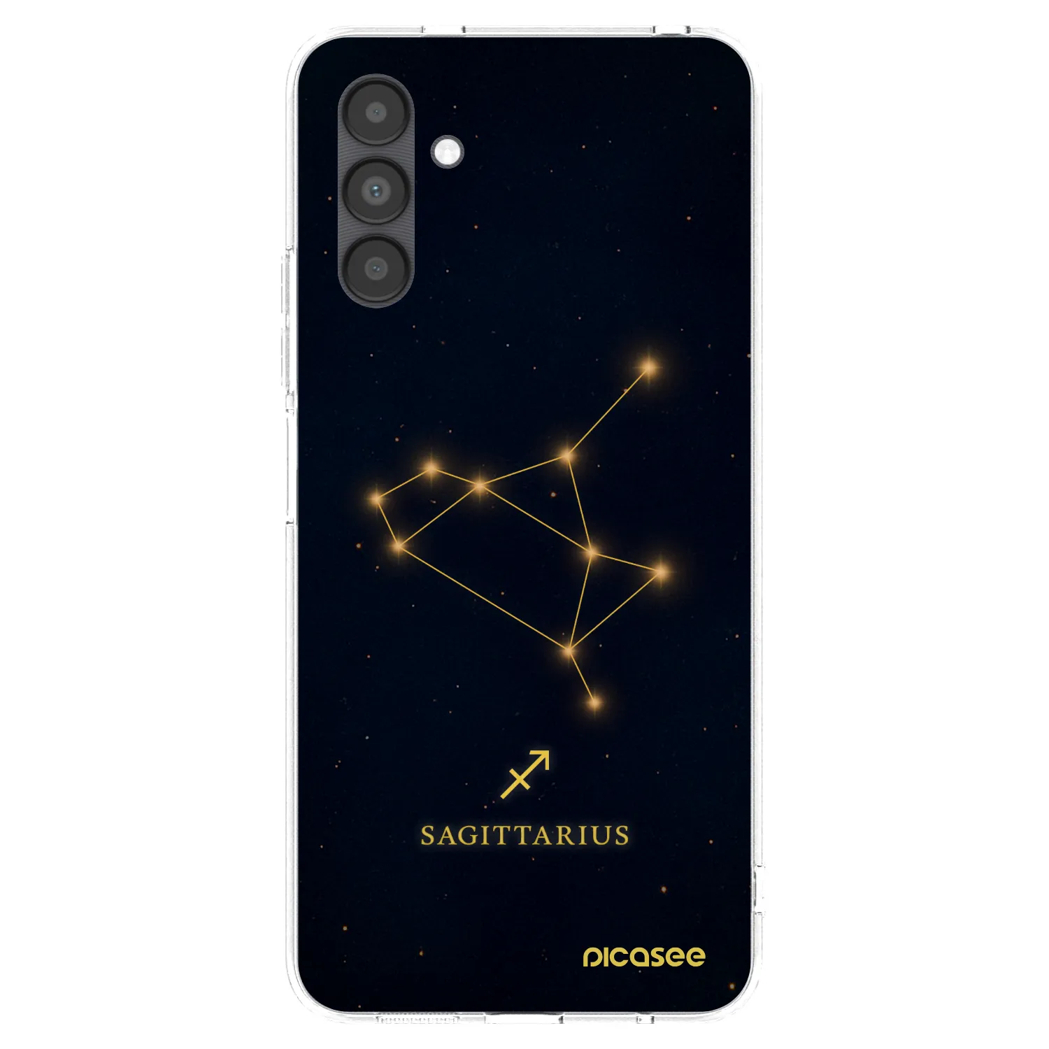 Picasee silikonový průhledný obal pro Samsung Galaxy A04s A047F - SAGITTARIUS