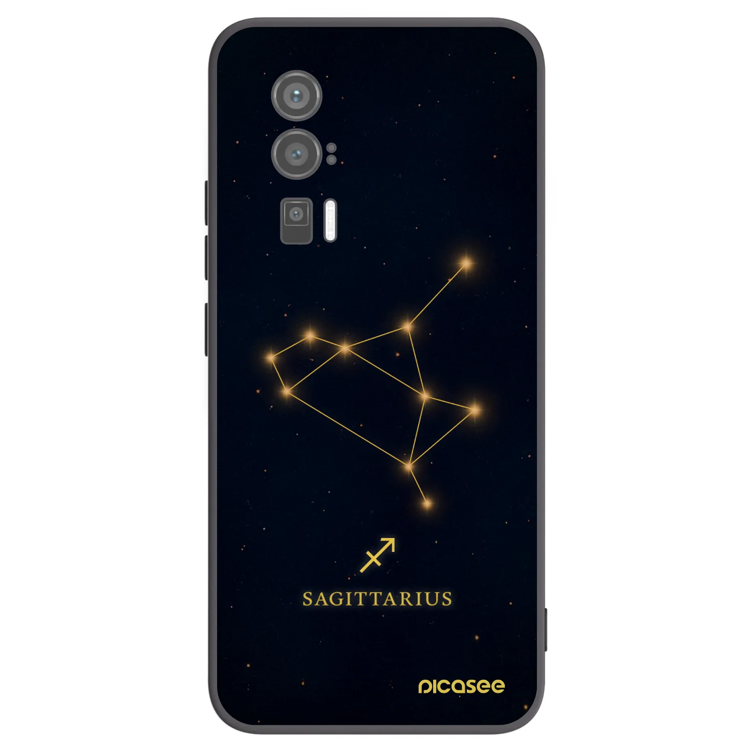 Picasee silikonový černý obal pro Xiaomi Poco F5 Pro 5G - SAGITTARIUS