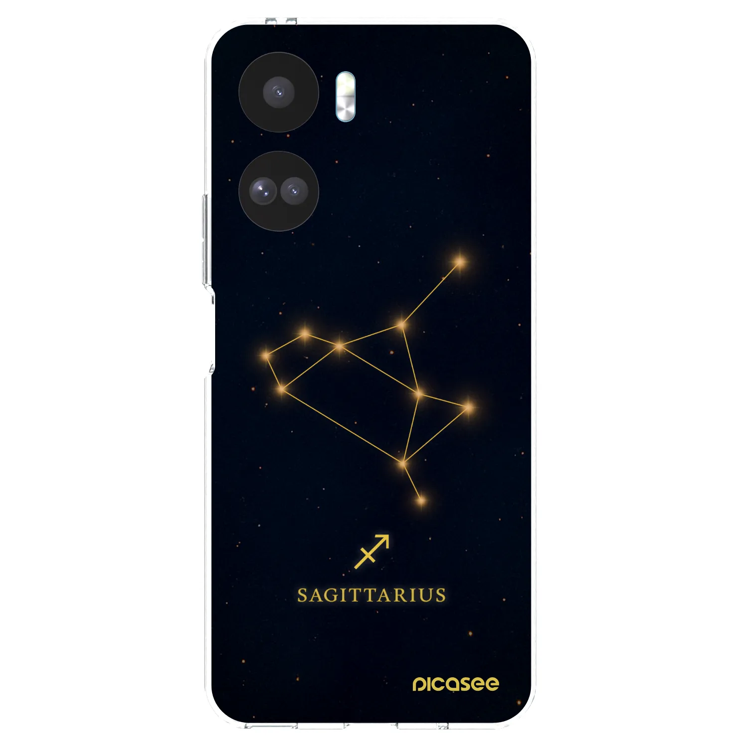 Picasee silikonový průhledný obal pro Honor 90 Lite 5G - SAGITTARIUS