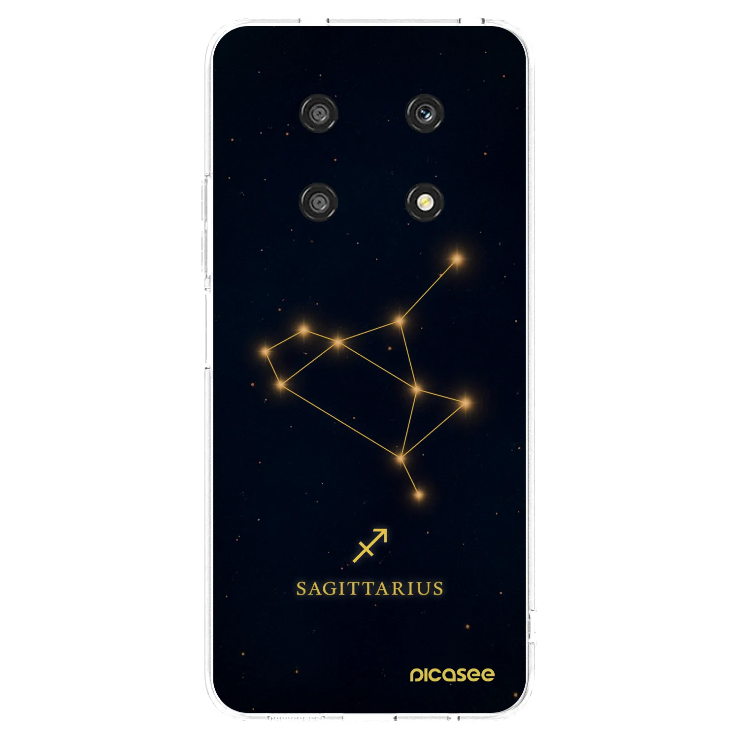 Picasee silikonový průhledný obal pro Honor Magic4 Lite 5G - SAGITTARIUS