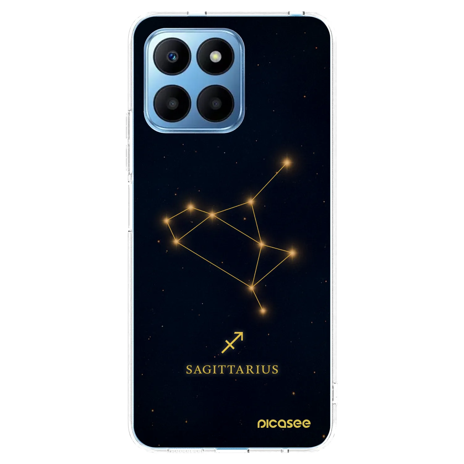Picasee silikonový průhledný obal pro Honor 70 Lite - SAGITTARIUS