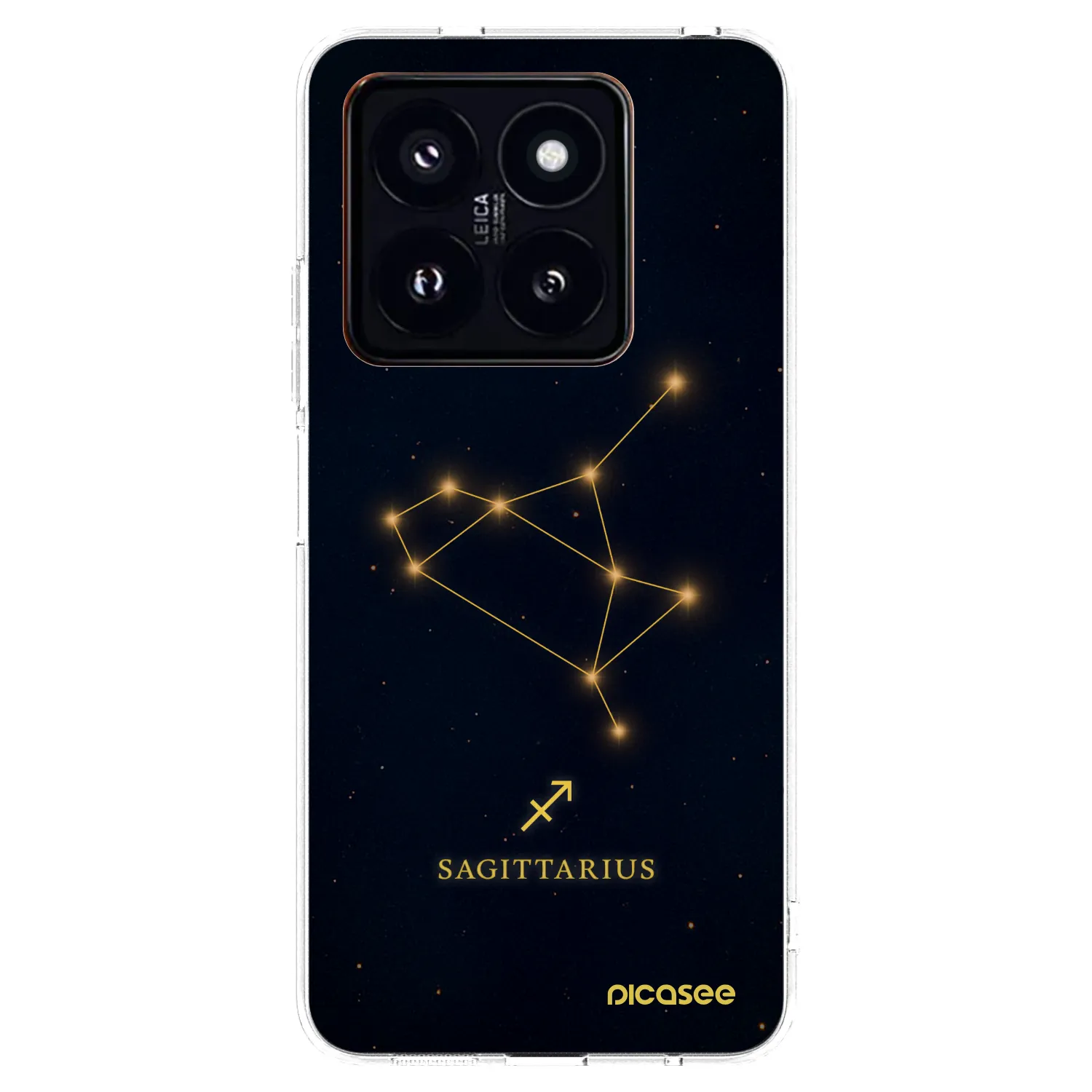 Picasee silikonový průhledný obal pro Xiaomi 14 Pro - SAGITTARIUS