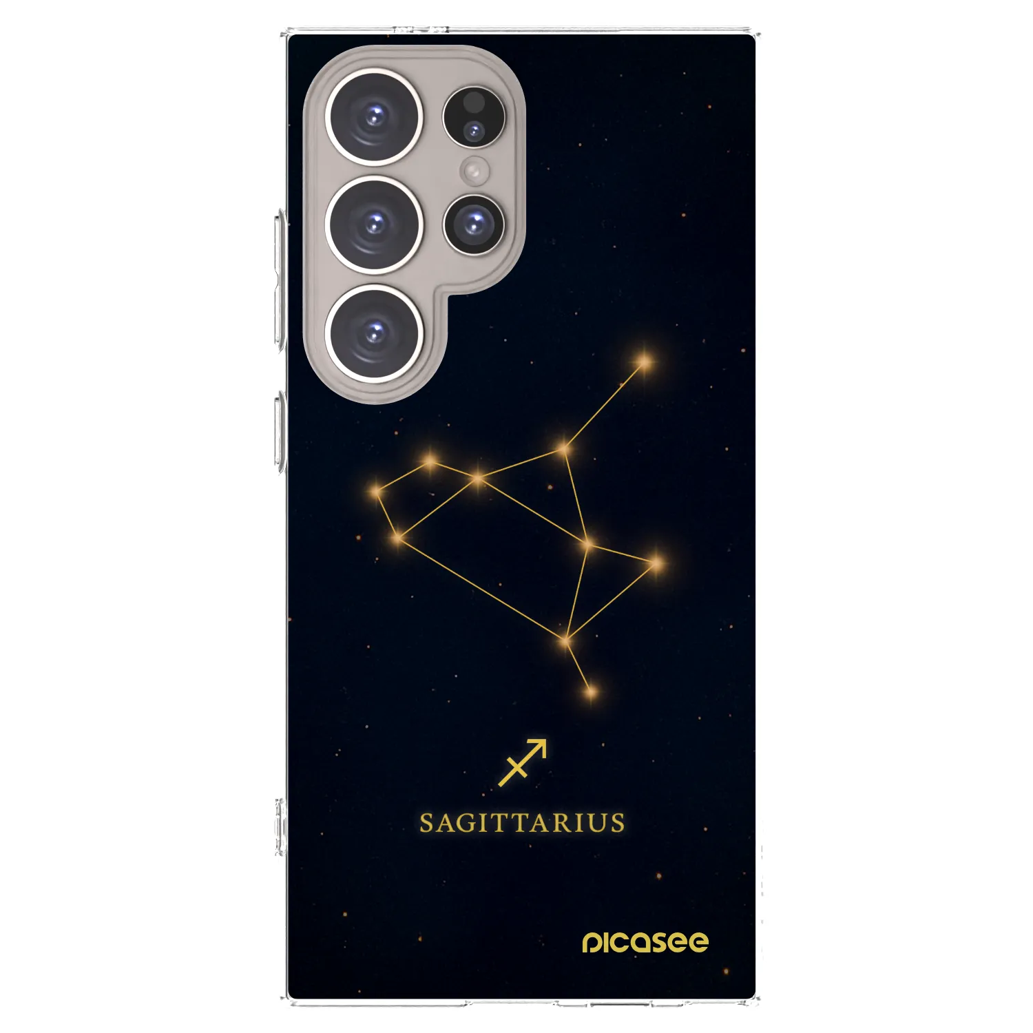 Picasee silikonový průhledný obal pro Samsung Galaxy S24 Ultra S928B 5G - SAGITTARIUS