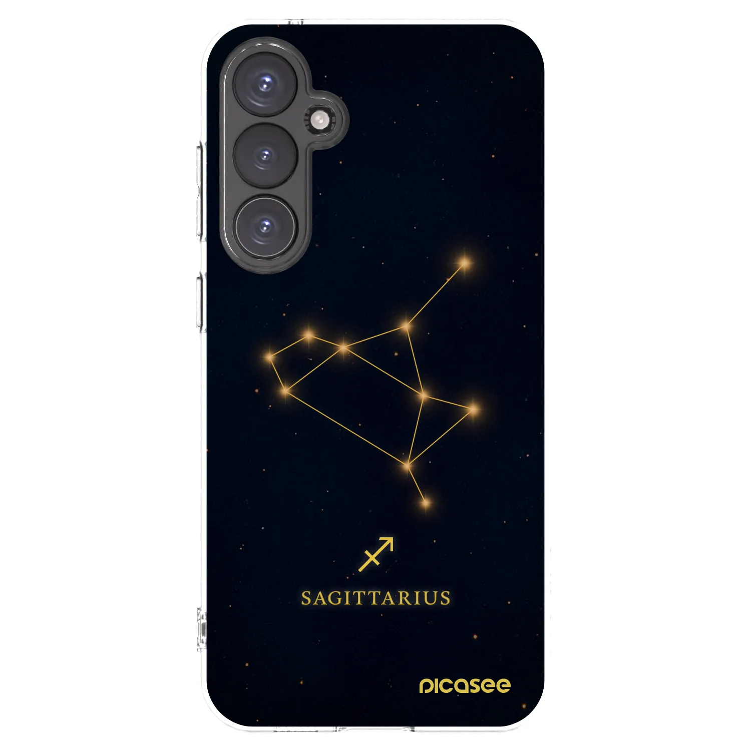 Picasee silikonový průhledný obal pro Samsung Galaxy S23 FE S711B - SAGITTARIUS