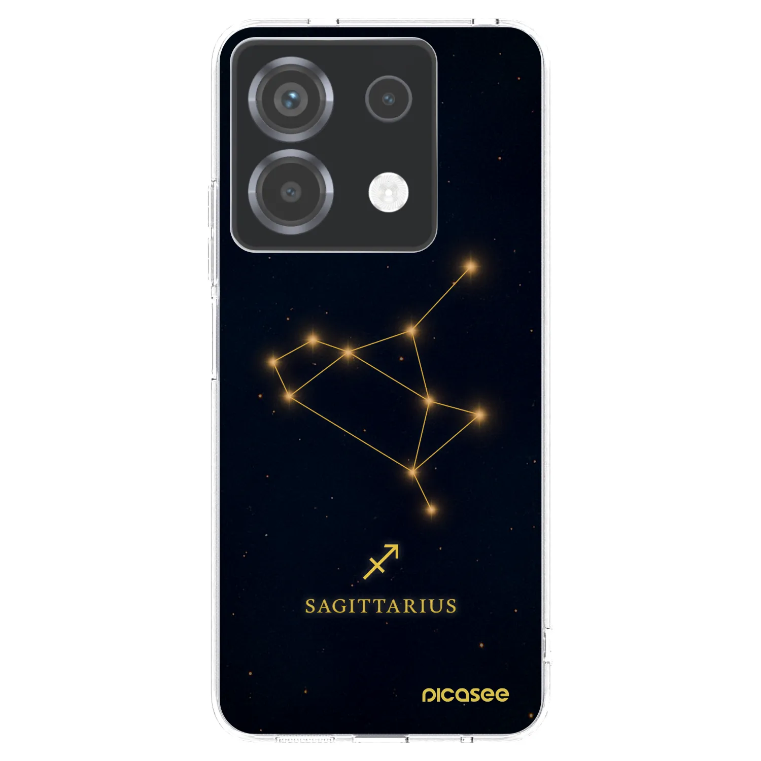 Picasee silikonový průhledný obal pro Xiaomi Poco X6 - SAGITTARIUS