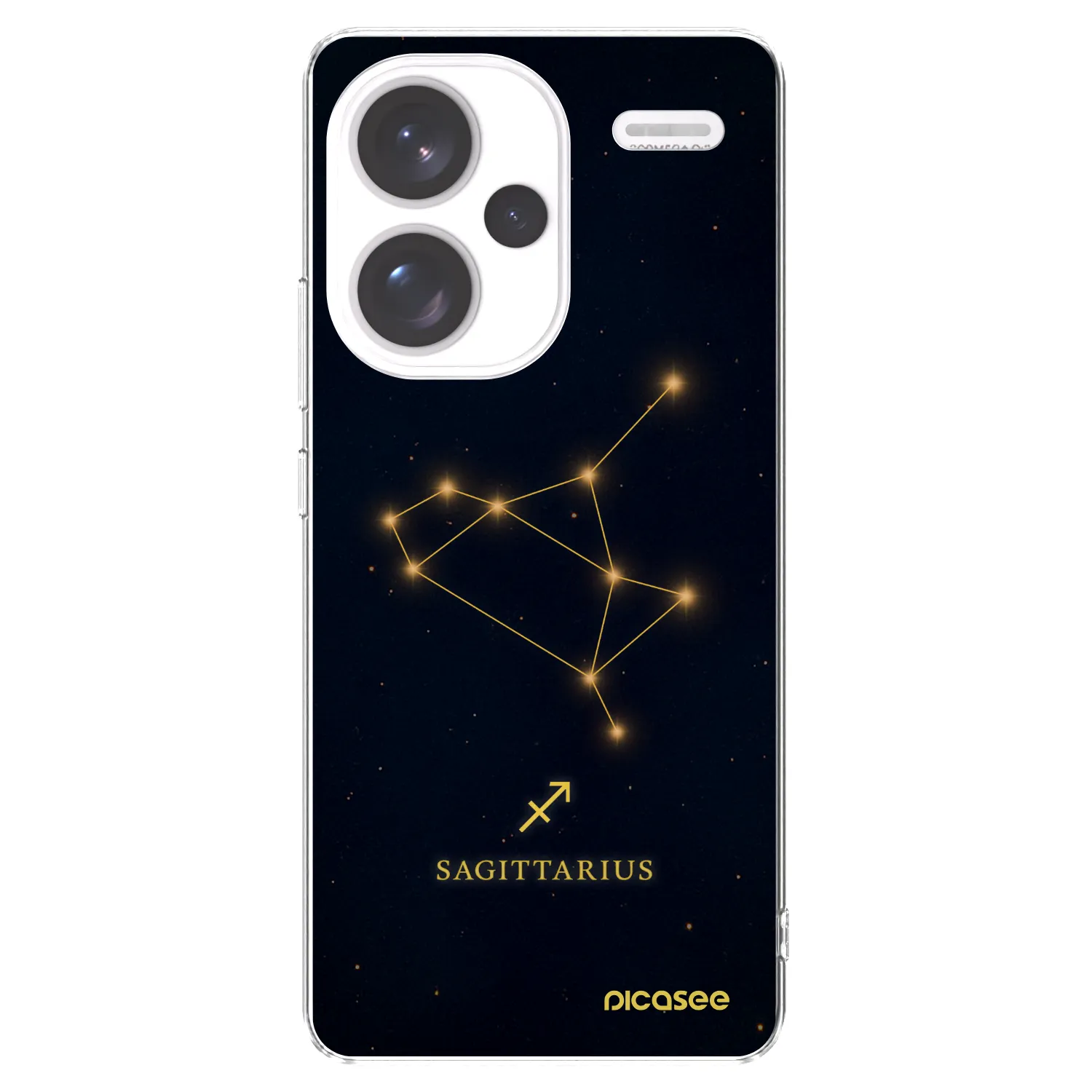 Picasee silikonový průhledný obal pro Xiaomi Redmi Note 13 Pro+ 5G - SAGITTARIUS
