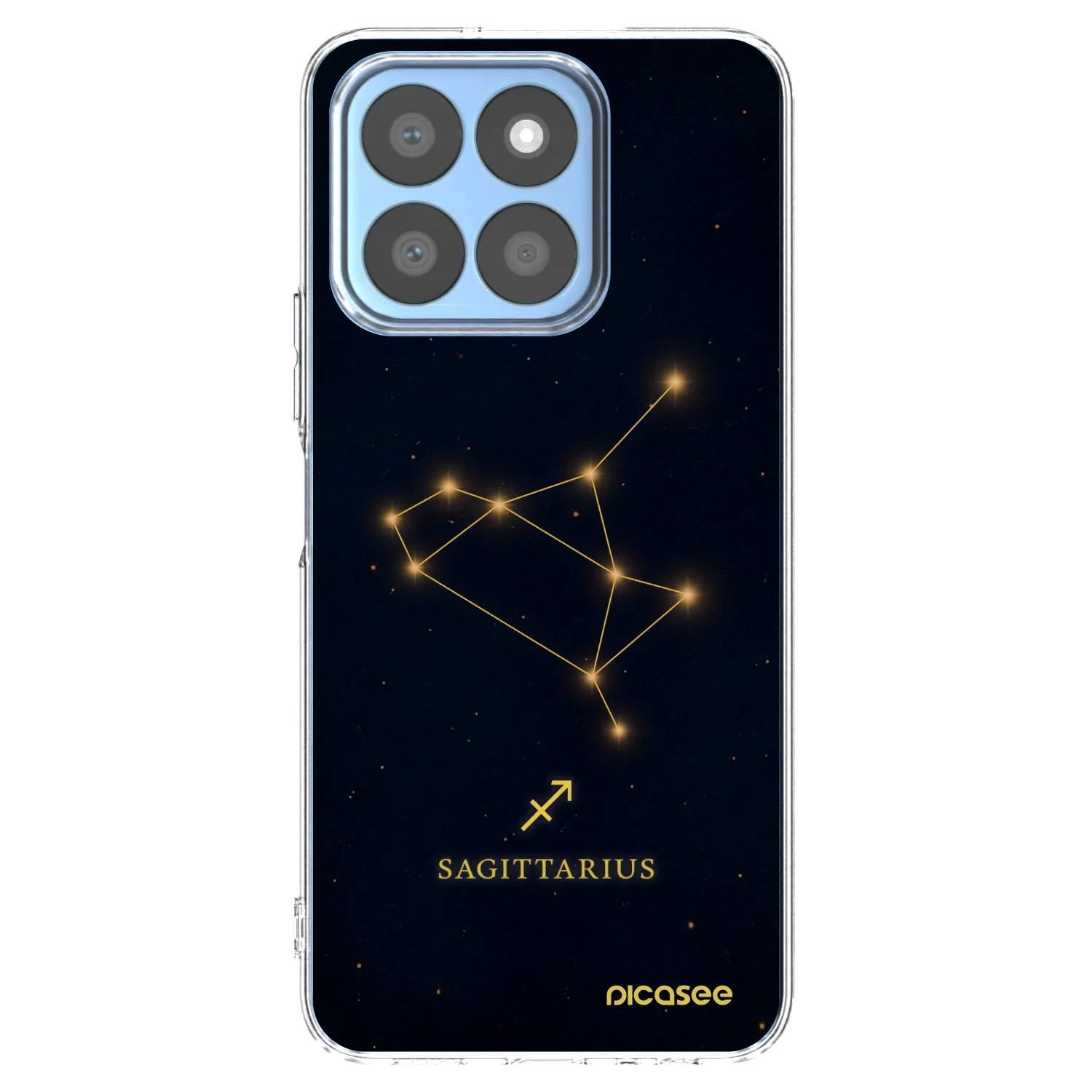 Picasee silikonový průhledný obal pro Honor X8b - SAGITTARIUS
