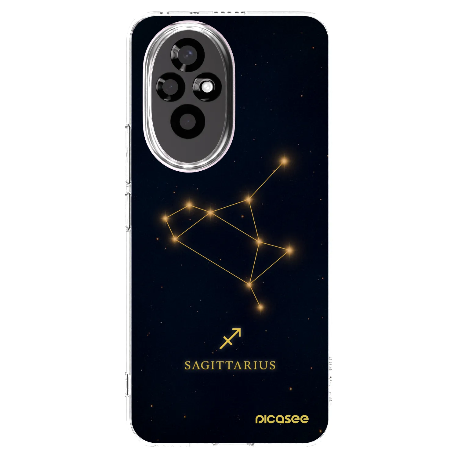 Picasee silikonový průhledný obal pro Honor 200 Pro 5G - SAGITTARIUS