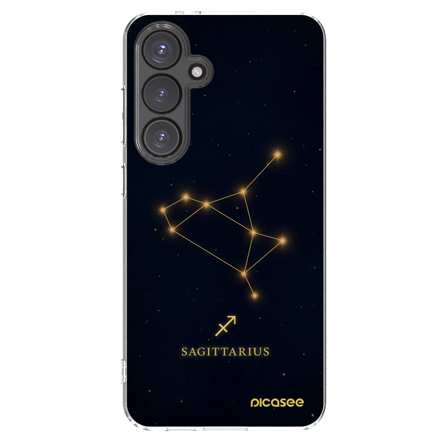 Picasee silikonový průhledný obal pro Samsung Galaxy S24 FE S721B - SAGITTARIUS