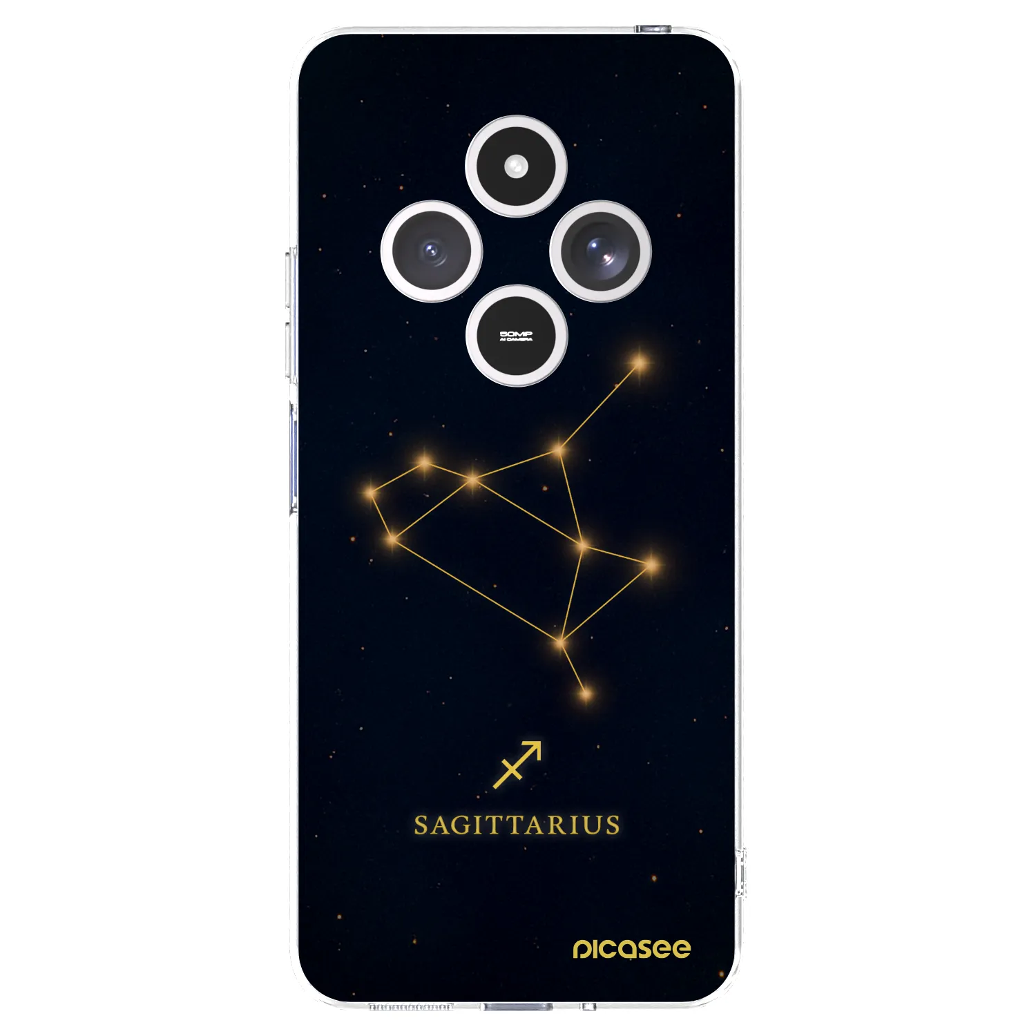 Picasee silikonový průhledný obal pro Xiaomi Redmi 14C - SAGITTARIUS