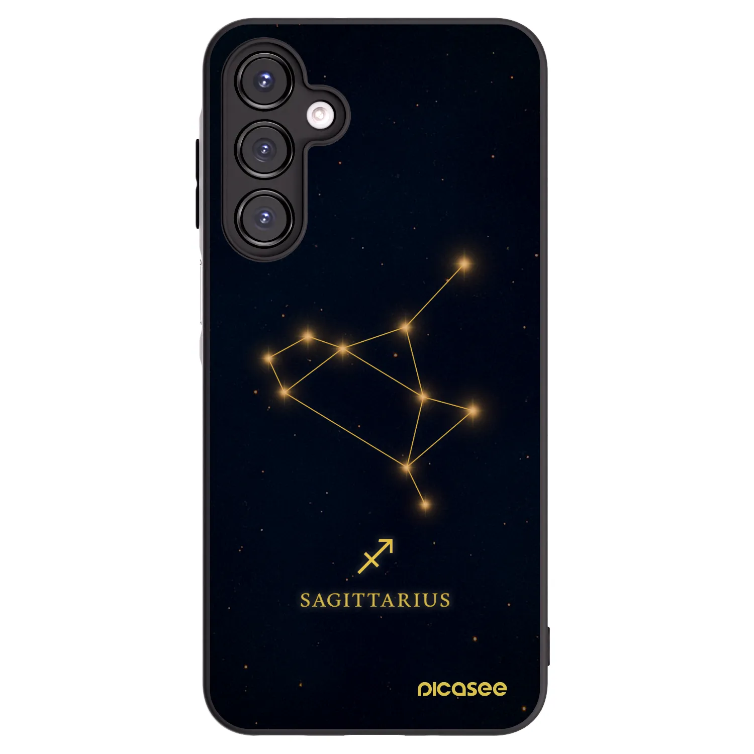 Picasee silikonový černý obal pro Samsung Galaxy A16 5G - SAGITTARIUS