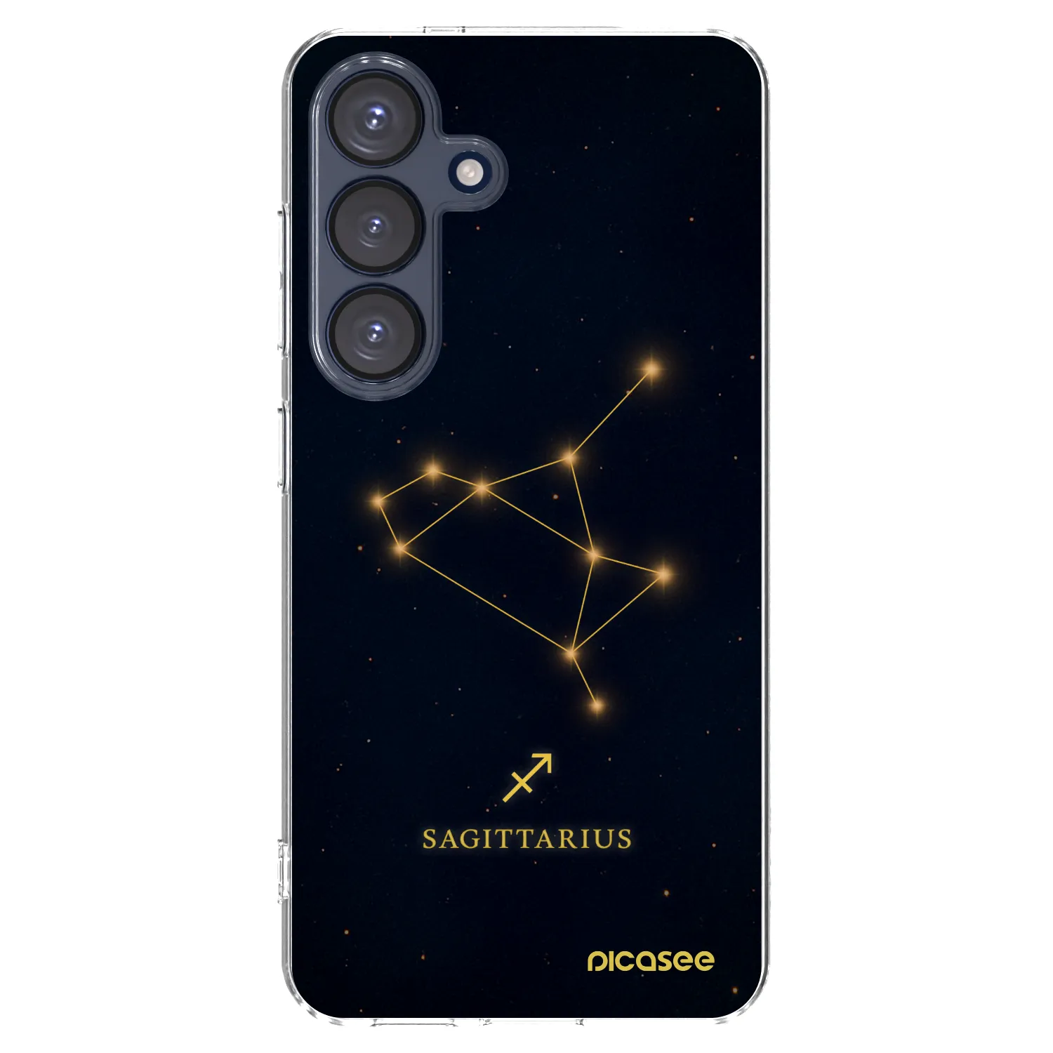 Picasee silikonový průhledný obal pro Samsung Galaxy S25 5G - SAGITTARIUS