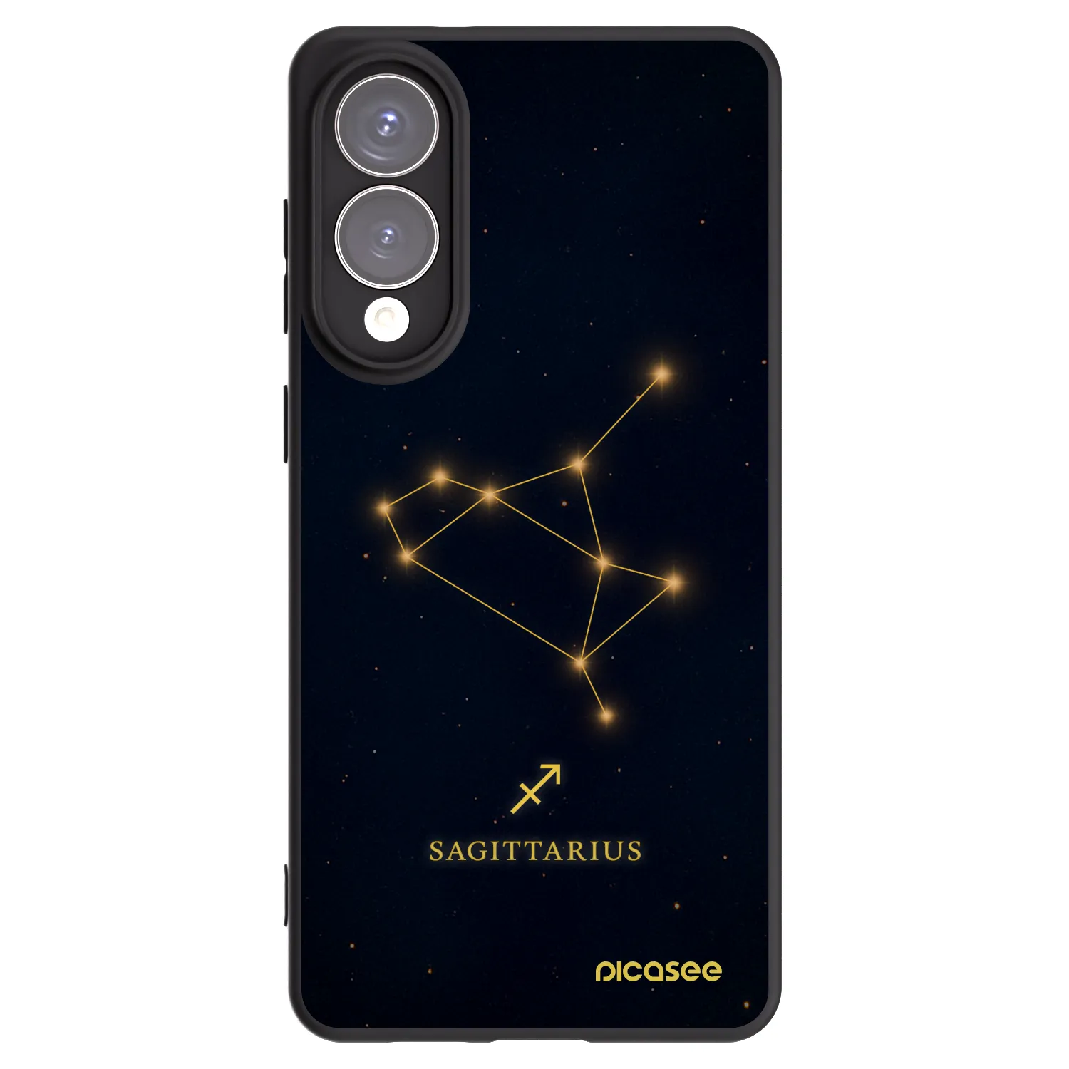 Picasee silikonový černý obal pro Samsung Galaxy S25 Edge 5G - SAGITTARIUS