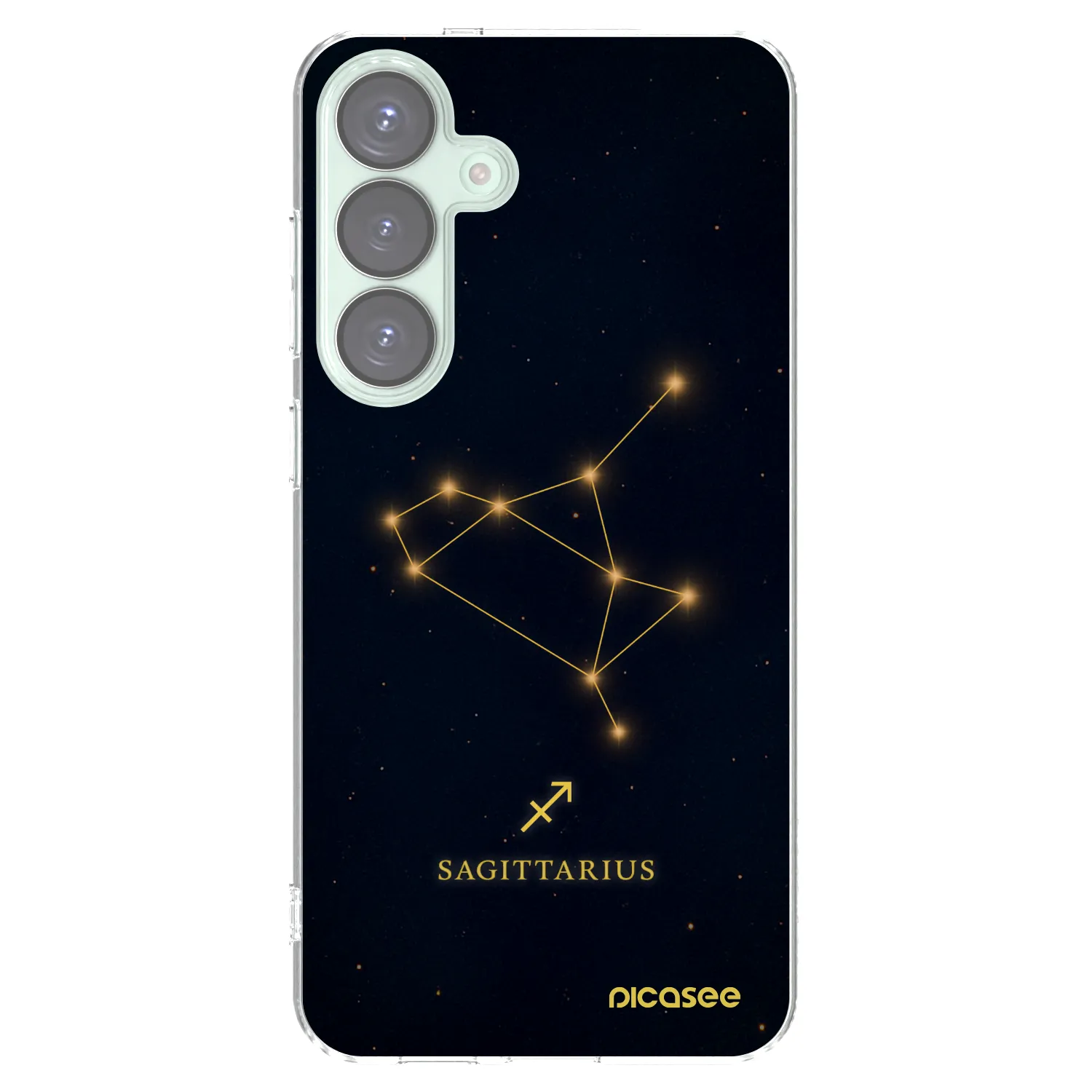 Picasee silikonový průhledný obal pro Samsung Galaxy S25+ 5G - SAGITTARIUS