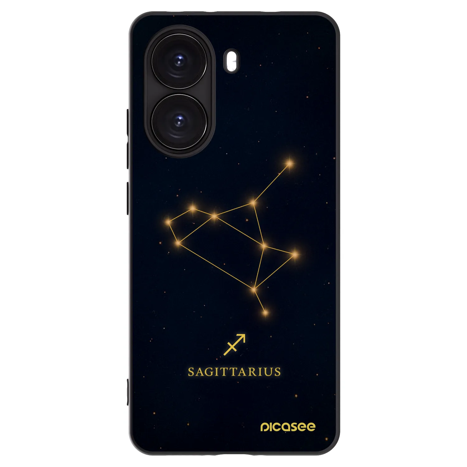 Picasee silikonový černý obal pro Xiaomi Poco X7 Pro 5G - SAGITTARIUS