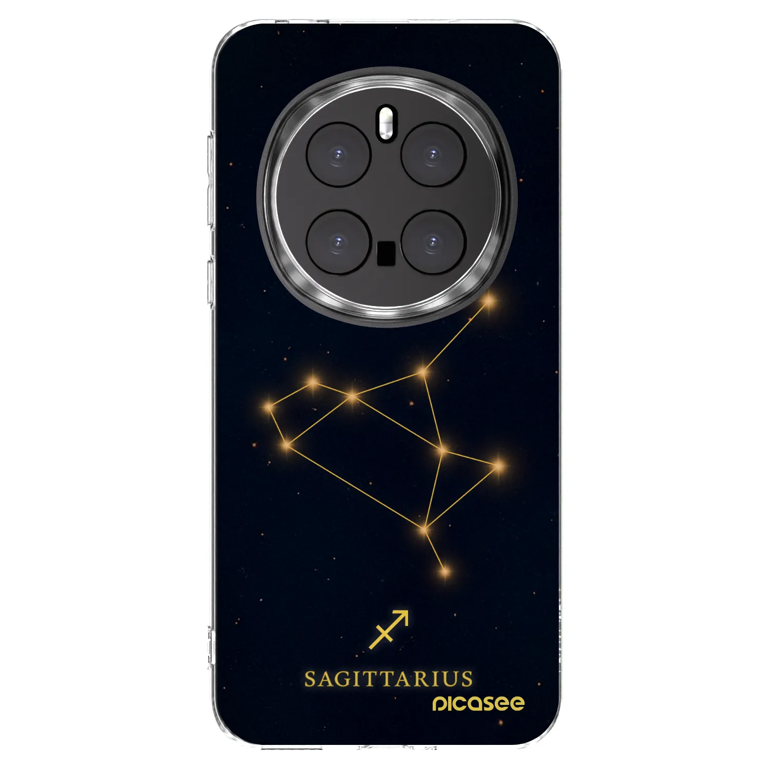 Picasee silikonový průhledný obal pro Honor Magic7 Pro 5G - SAGITTARIUS