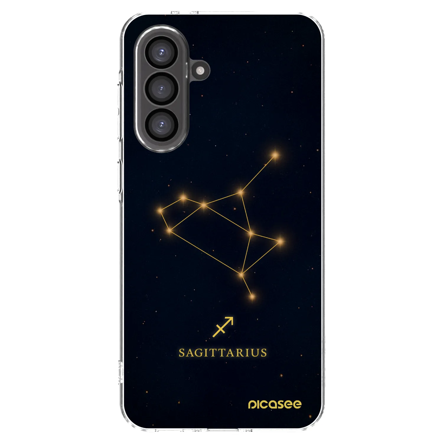 Picasee silikonový průhledný obal pro Samsung Galaxy A56 5G A566B - SAGITTARIUS
