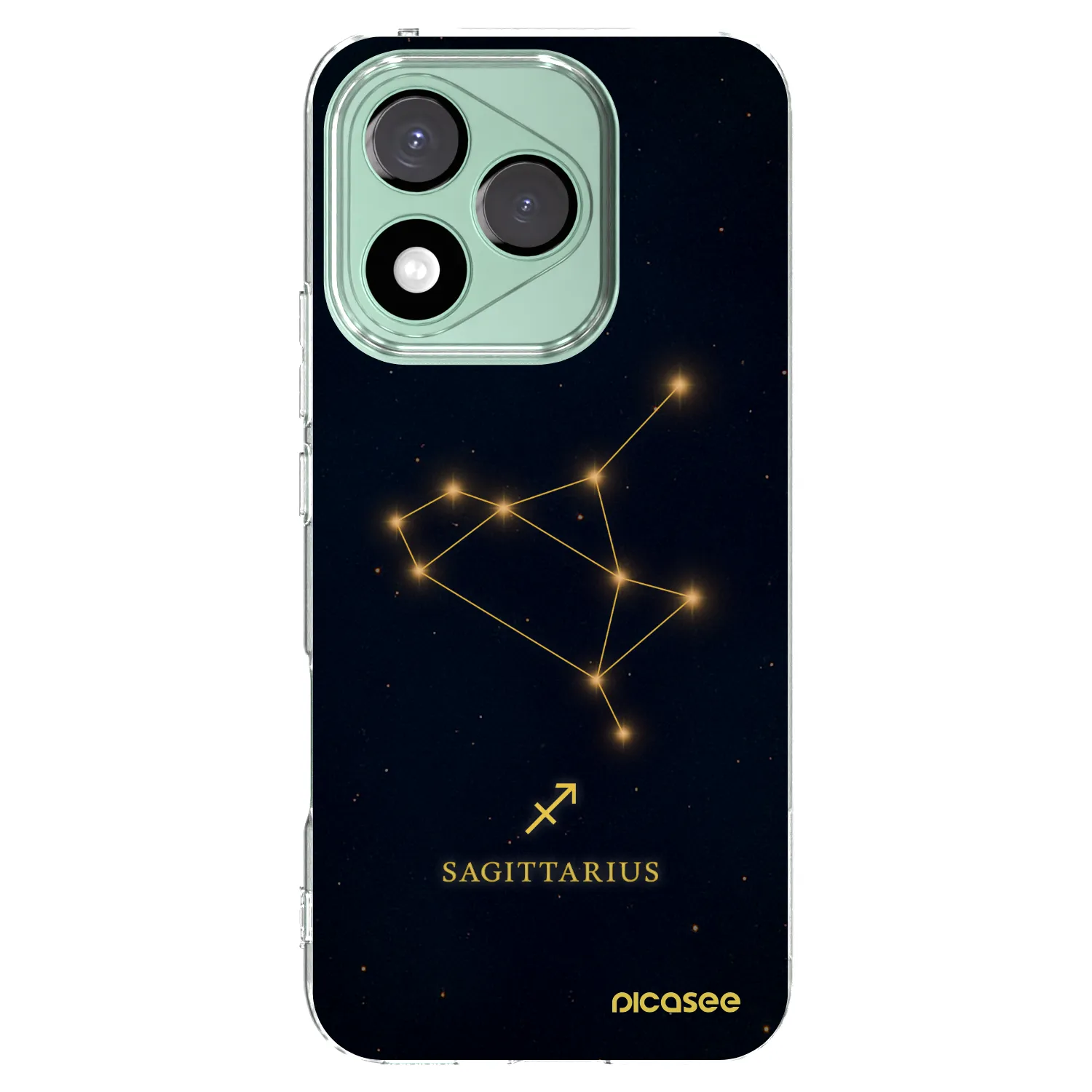 Picasee silikonový průhledný obal pro Honor 400 Lite 5G - SAGITTARIUS
