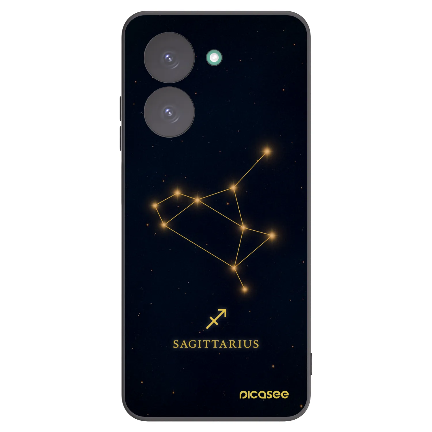 Picasee silikonový černý obal pro Xiaomi Redmi A5 - SAGITTARIUS