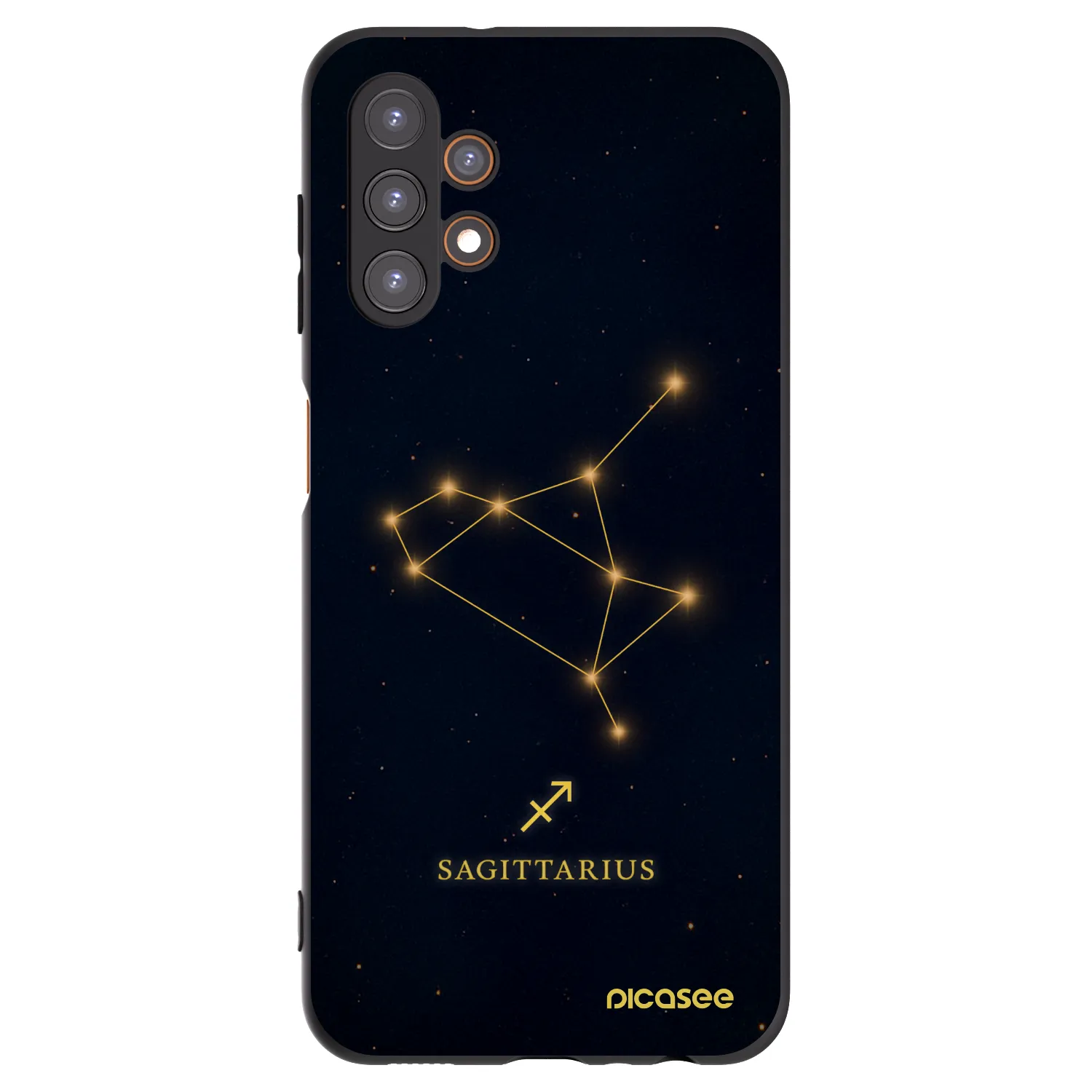 Picasee silikonový černý obal pro Samsung Galaxy A13 5G - SAGITTARIUS