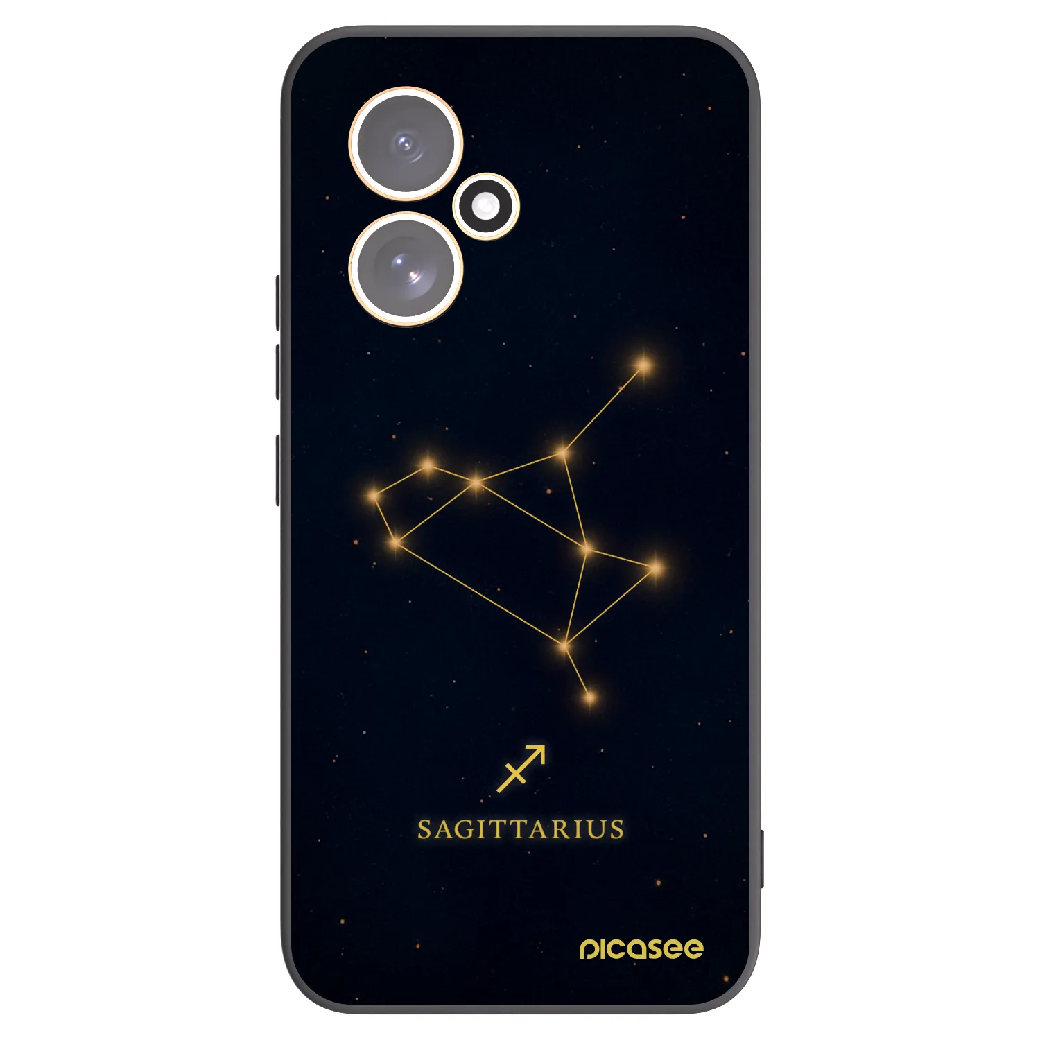 Picasee silikonový černý obal pro Honor 400 5G - SAGITTARIUS