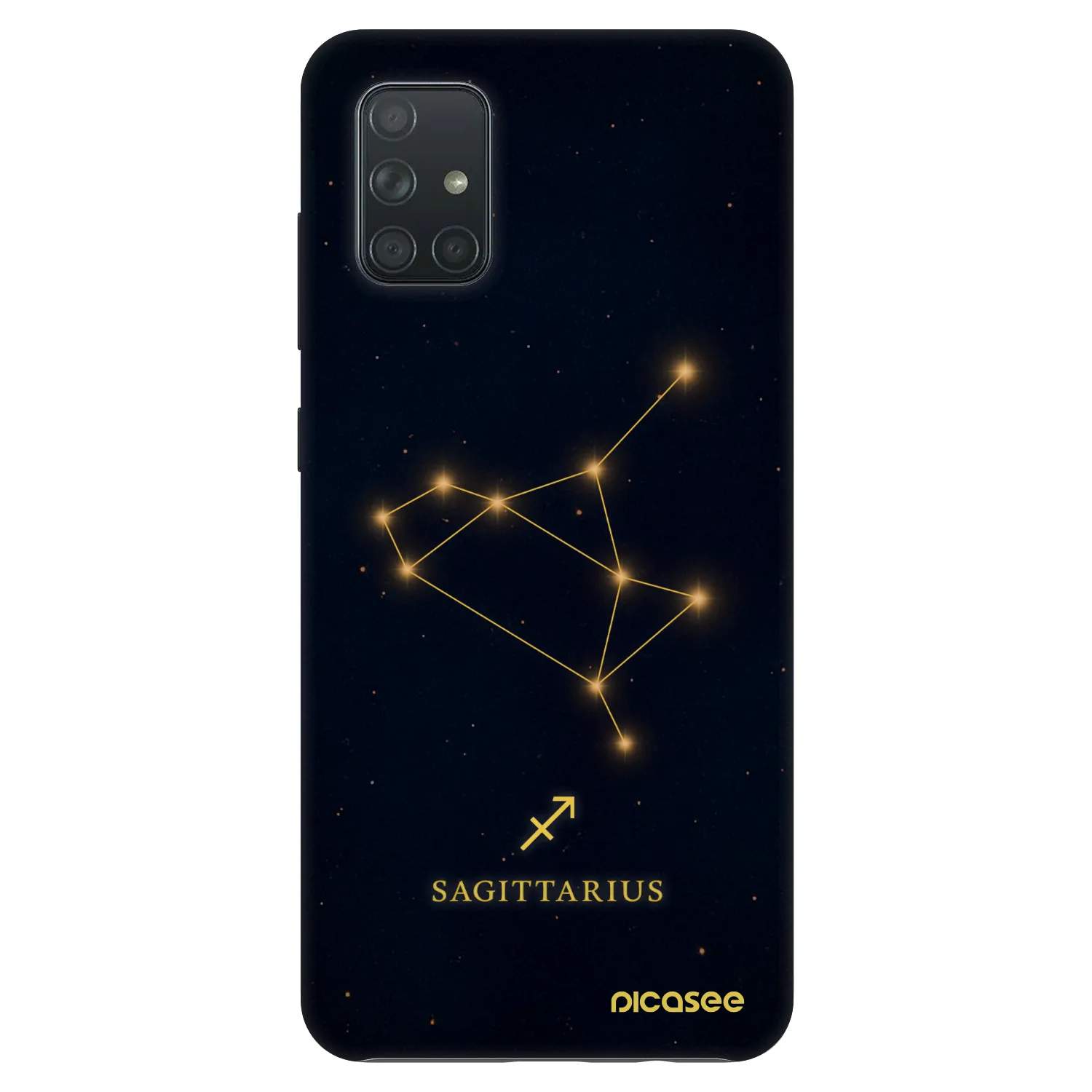 Picasee Fashion Case pro Samsung Galaxy A71 A715F - SAGITTARIUS