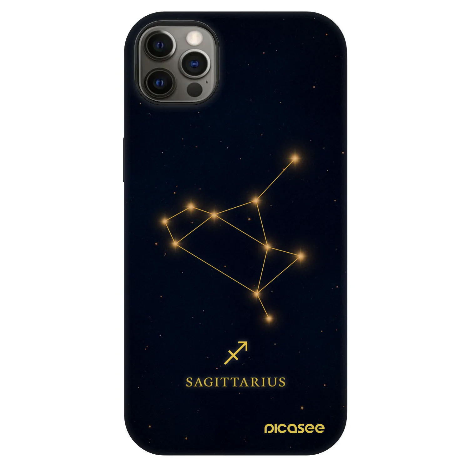 Picasee Fashion Case MagSafe Apple iPhone 12 Pro Max - SAGITTARIUS