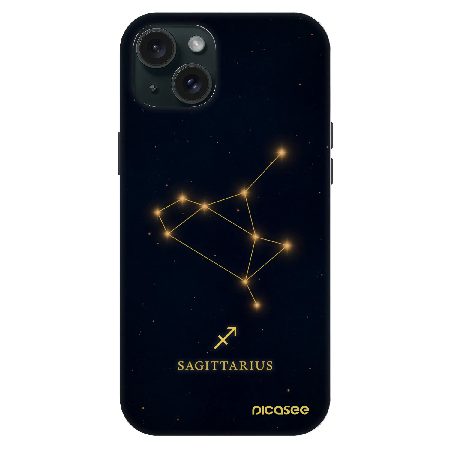 Picasee Fashion Case MagSafe Apple iPhone 15 Plus - SAGITTARIUS