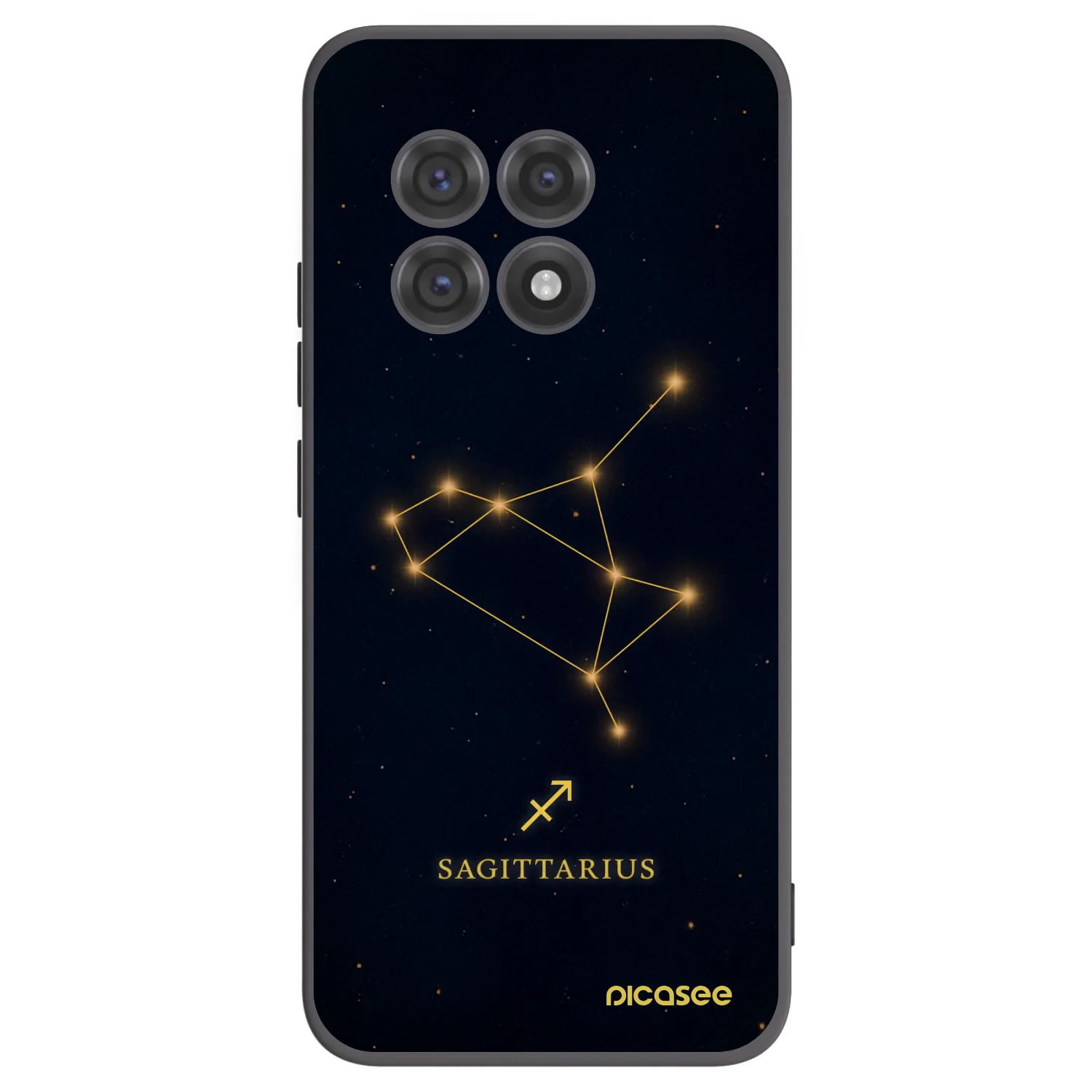Picasee silikonový černý obal pro OnePlus 13R 5G - SAGITTARIUS