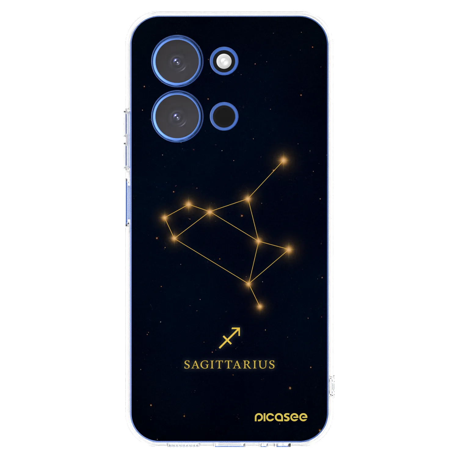 Picasee silikonový průhledný obal pro Xiaomi Redmi 15C 4G - SAGITTARIUS