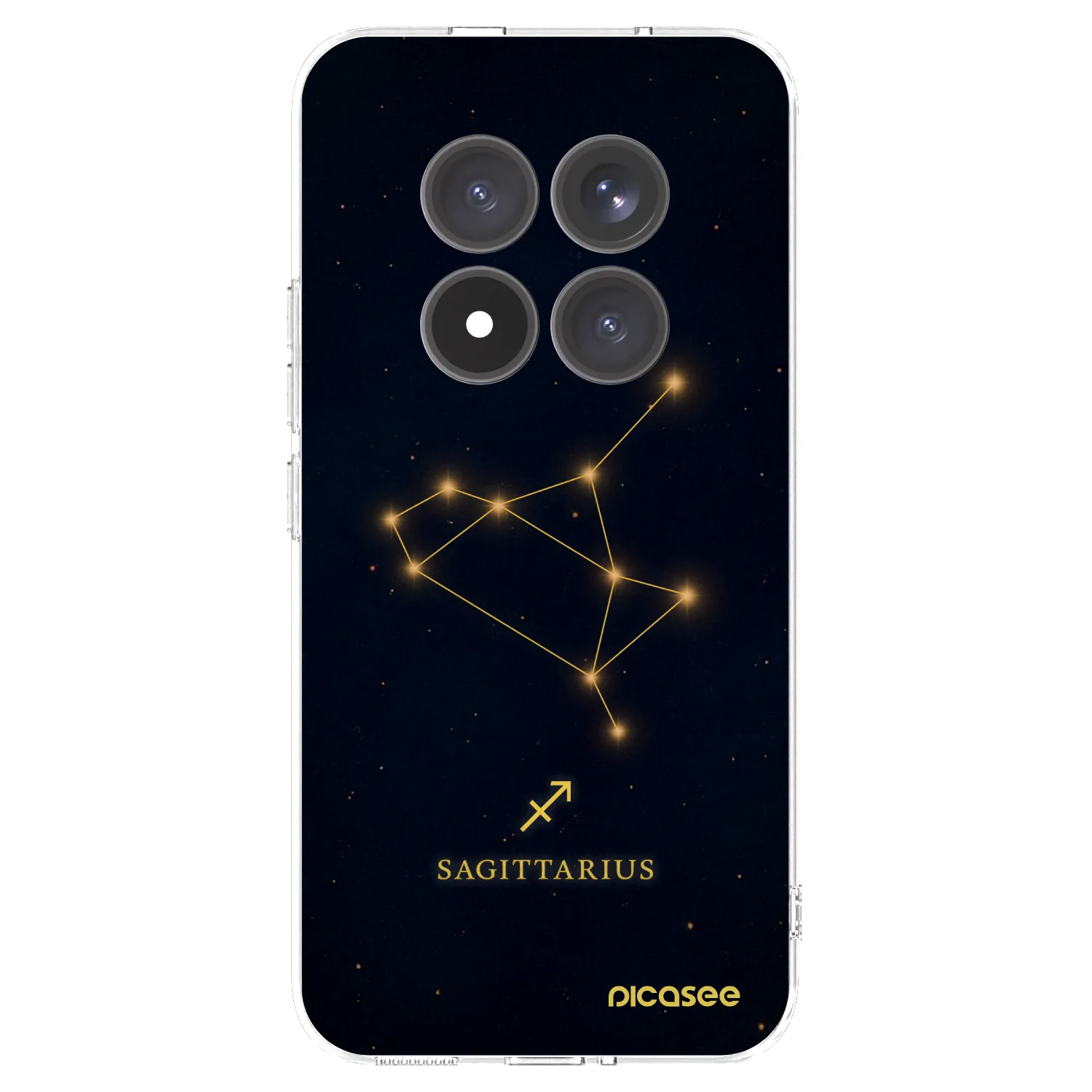 Picasee silikonový průhledný obal pro Xiaomi Redmi Note 15 Pro+ - SAGITTARIUS