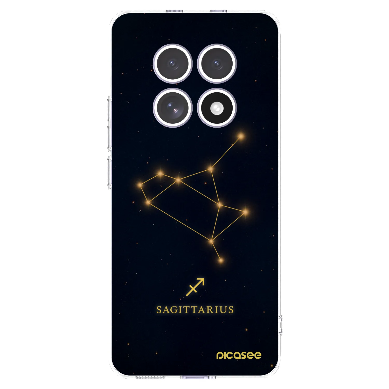 Picasee silikonový průhledný obal pro Xiaomi Redmi Note 15 - SAGITTARIUS