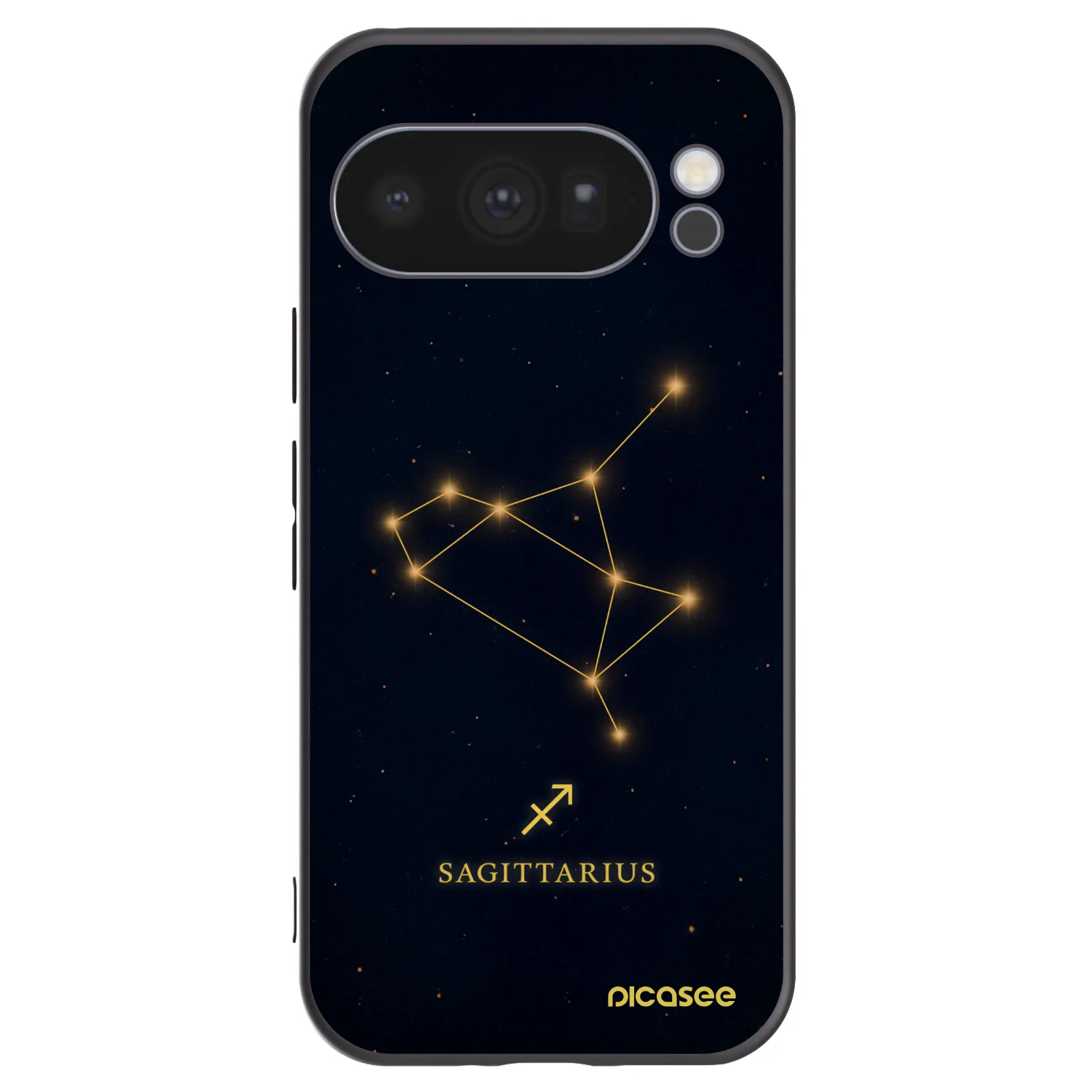 Picasee silikonový černý obal pro Google Pixel 10 Pro - SAGITTARIUS